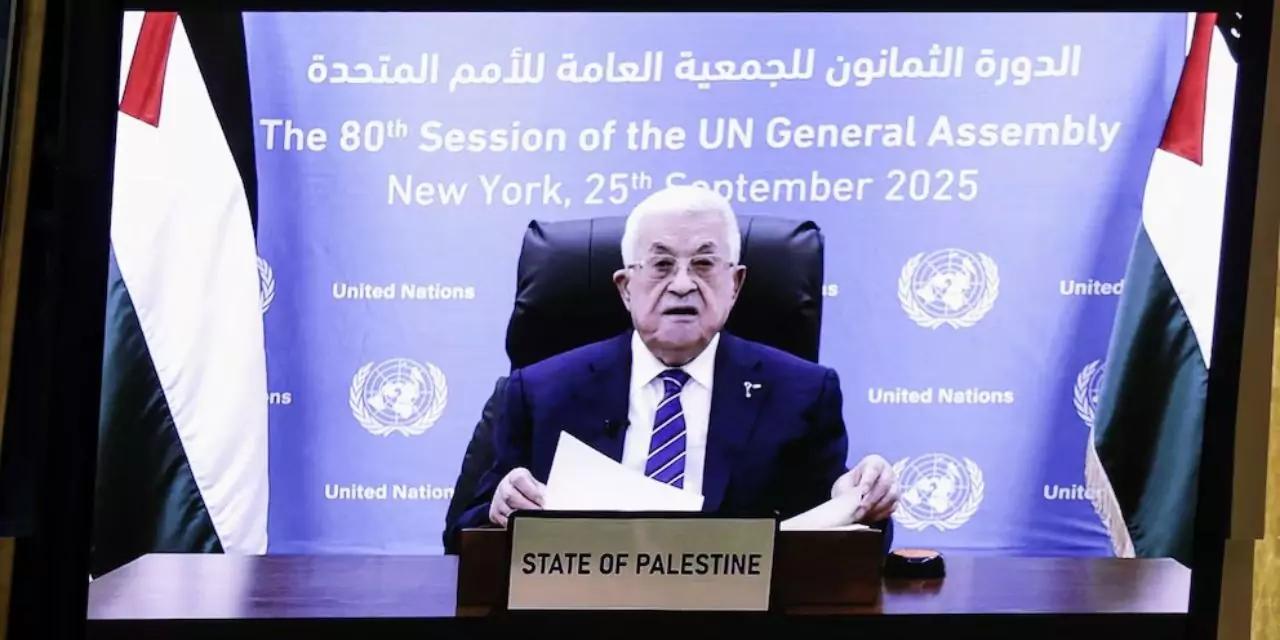 “Palestina es nuestra”, dice Abbas ante la Asamblea General de la ONU