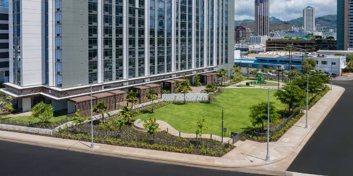 Ward Village opens new park adding 26-thousand square feet