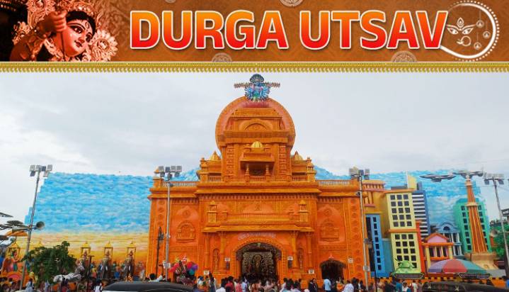 Saheed Nagar Durga Puja Pandal Showcases ‘Operation Sindoor’