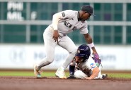 Jazz Chisholm Jr. hurts both knees in Yankees' series