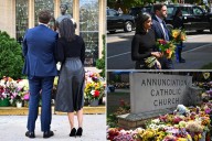 JD and Usha Vance pay their respects to victims of Minneapolis Catholic church shooting: 'Never had a day that will stay with me like this'