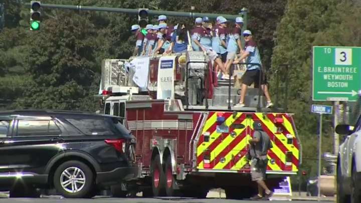 Braintree honors hometown heroes with parade