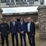 Sadir visitó el nuevo salón para la Banda...