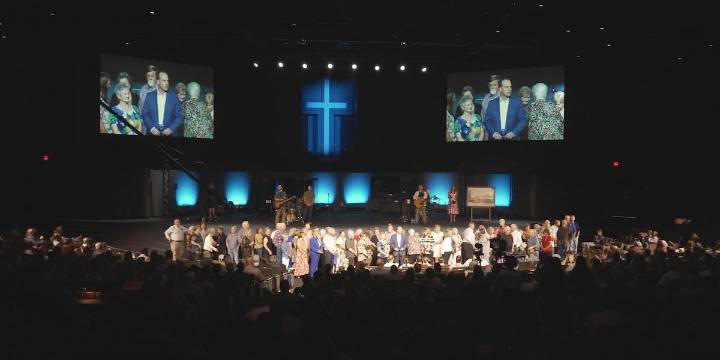 Central Church celebrates a century of worship and service in Bryan