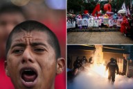 Families of Mexico’s 43 disappeared students protest for justice