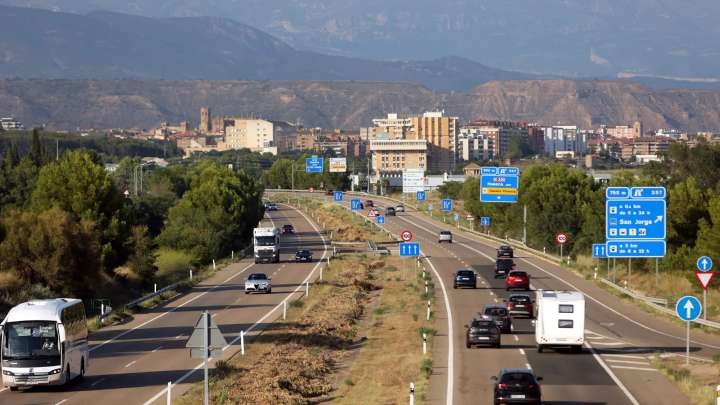 Dos personas fallecieron en las carreteras de Huesca entre julio y agosto