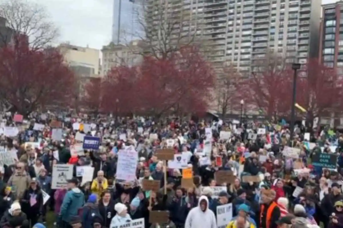 Protestas en Nueva York exigen dignidad migratoria y alto al fuego en Gaza