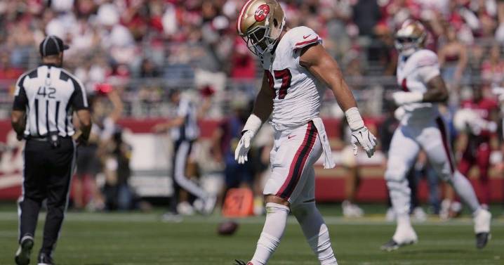 Unbeaten San Francisco 49ers face new challenge after Nick Bosa's season