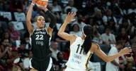 Wilson scores 25 points as Aces even WNBA semifinal series at 1