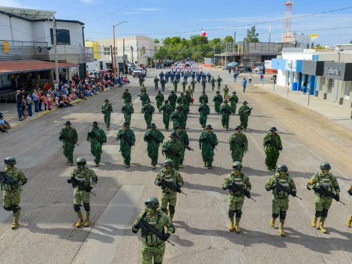 Conmemora Delicias con gran desfile el 215 aniversario de la Independencia de México