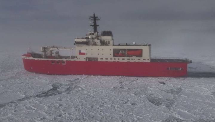 Rompehielos Viel finaliza primera campaña antártica