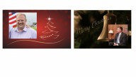 Local Couple Plasters their Refrigerator with Christmas Cards from Politicians