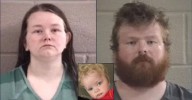 Parents who said they left toddler alone in car seat watching TV charged with murder: Cops