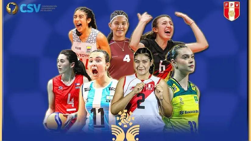 Tabla Sudamericano Vóley Sub 17 2025 EN VIVO: resultados y posiciones durante la fecha 1 del torneo en Lima