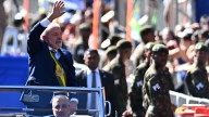 Lula encabezó el acto por el Día de la Independencia