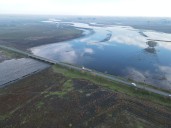 “Funciona como un tapón”. Piden una obra de emergencia sobre un puente para que pueda pasar el agua