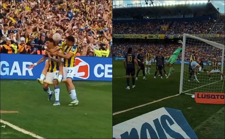 Ángel Di María: Anotó gol olímpico con Rosario Central en el empate frente a Boca Juniors