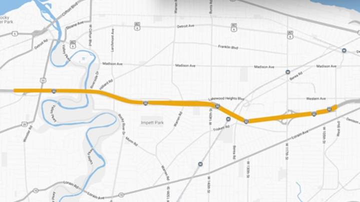 I-90 construction from Cleveland to Rocky River update: ODOT set to close West Blvd. entrance ramp to I