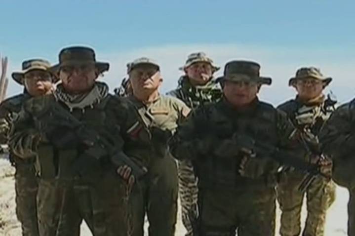 “Independencia o nada”. Con un desafiante video, Venezuela inició ejercicios militares en una isla del Caribe en respuesta a EE.UU