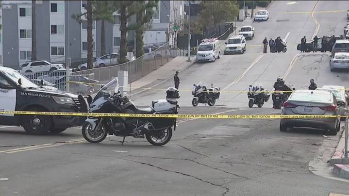 San Diego police fatally shoot armed suspect near elementary school