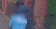 Horror moment thug attacks DPD delivery driver and steals mobile phone