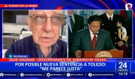 David Waisman respalda condena a Alejandro Toledo: “Es justa aunque tardía”