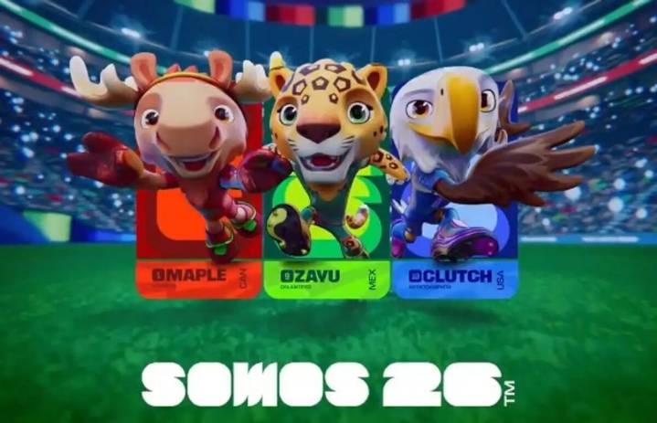 Revela FIFA mascotas del Mundial 2026