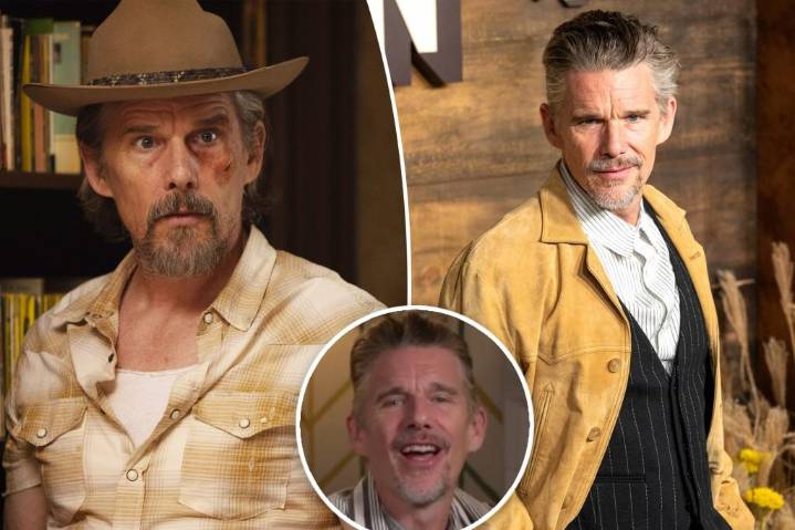 Exclusive | Why Ethan Hawke relates to his 'hot mess' character in 'The Lowdown': video