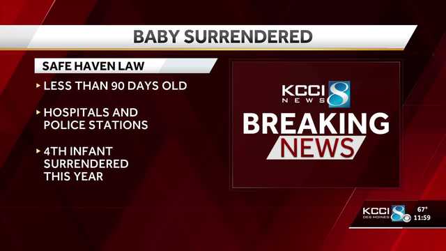 Iowa Safe Haven Law: Boy born in September in care of HHS