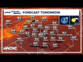 FORECAST: Hot and humid on Friday