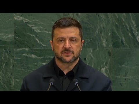 Zelenskyy warns Putin wants to expand Russia's war in Europe during U.N. speech