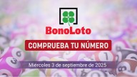 Bonoloto: comprobar el resultado del sorteo de hoy, miércoles 3 de septiembre de 2025