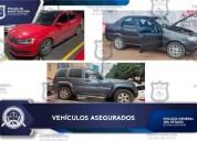 Recuperó la FGE vehículos robados