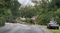 Garbage truck crash knocks out power to Montgomery Co. neighborhood