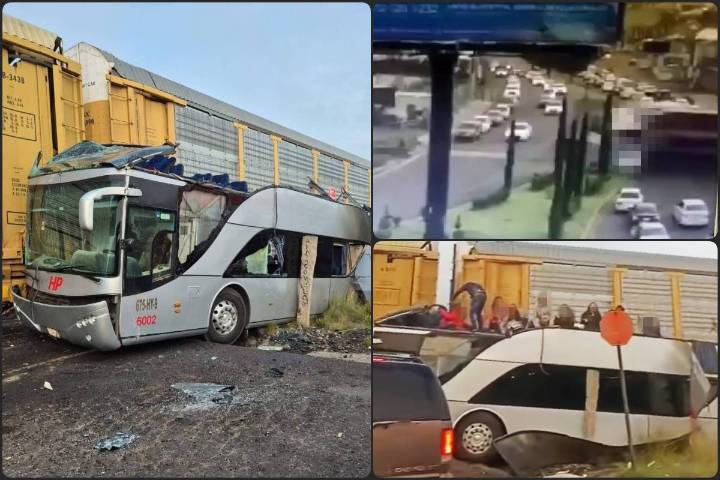 Así fue el trenazo que dejó a 8 personas sin vida y 45 lesionadas en Edomex (videos)