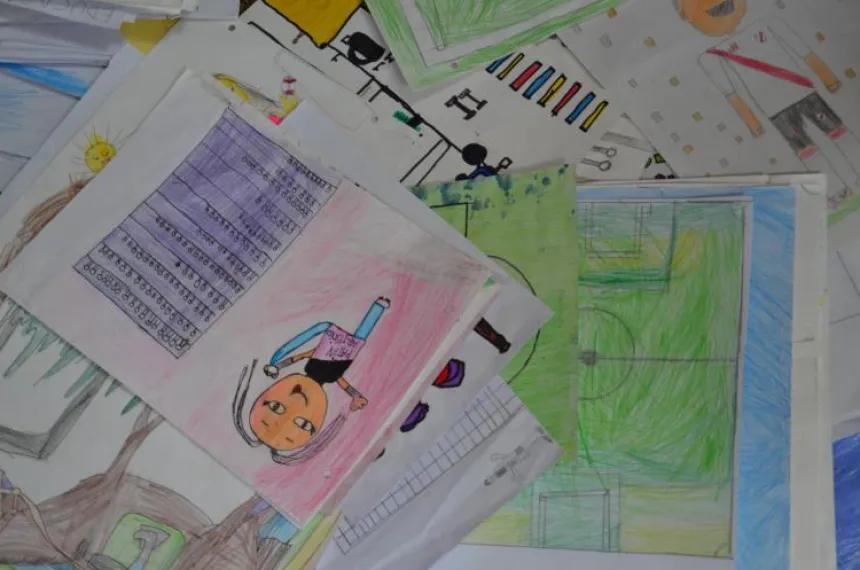 DAFAS presentó los dibujos premiados del concurso "Mi deporte favorito"