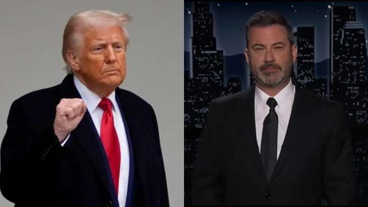"Buenas noticias": Trump celebró la cancelación del show de Jimmy Kimmel