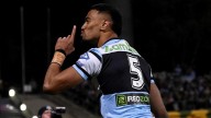 Cronulla Sharks winger Ronaldo Mulitalo makes public plea after ‘high stakes’ penalty during NRL final