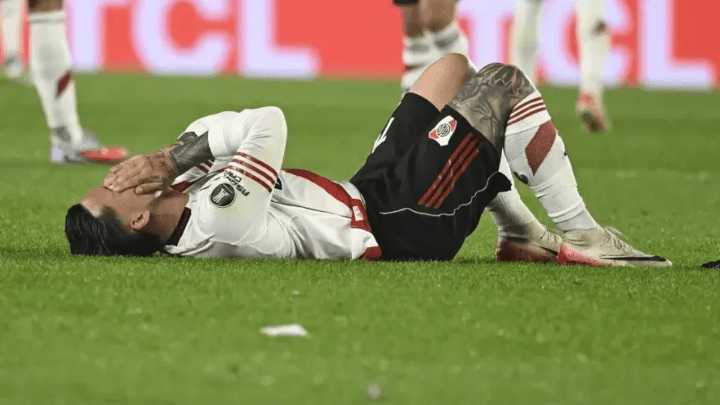 Sebastián Driussi sufrió un desgarro y se perderá el duelo de vuelta con Palmeiras