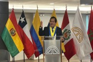 Gustavo Pacheco presenta informe de gestión al frente del Parlamento Andino