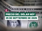 Peso retrocede ante fortaleza del dólar hoy 25 de septiembre
