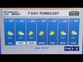 10 Weather: Thursday evening forecast