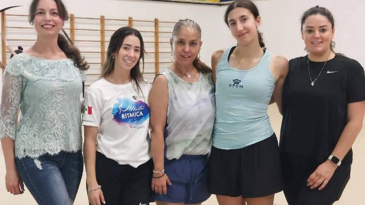 Noa Ros impartió Master Class de Gimnasia Rítmica en el Deportivo Potosino