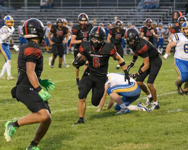 Westfield football bounces back from season-opening loss with big victory