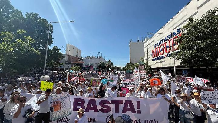 Culiacán exige paz: miles de ciudadanos marchan contra la violencia y la inseguridad