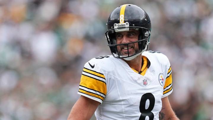 Aaron Rodgers Gave a Shout-Out to Mystery Wife After 1st Win as Steeler