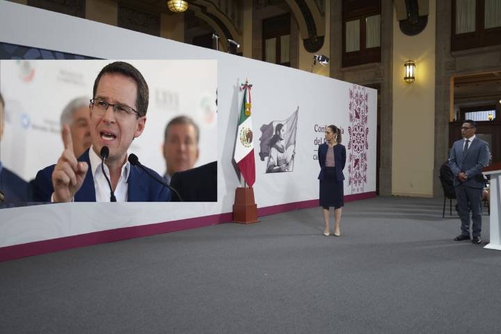 Sheinbaum responde a Anaya, “¿Por qué se fue de México?”