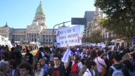 Se realiza otra Marcha Federal al Congreso contra los vetos del Presidente