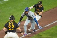 Dodgers stumble against another losing team, drop series opener to Pirates