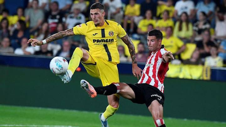 Moleiro noquea al Athletic y pone al Villarreal a dos puntos del líder